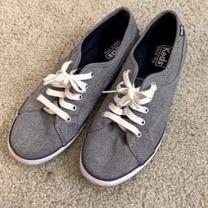 Navy Patterned Keds Sneakers